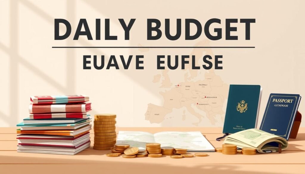 Europe daily budget breakdown