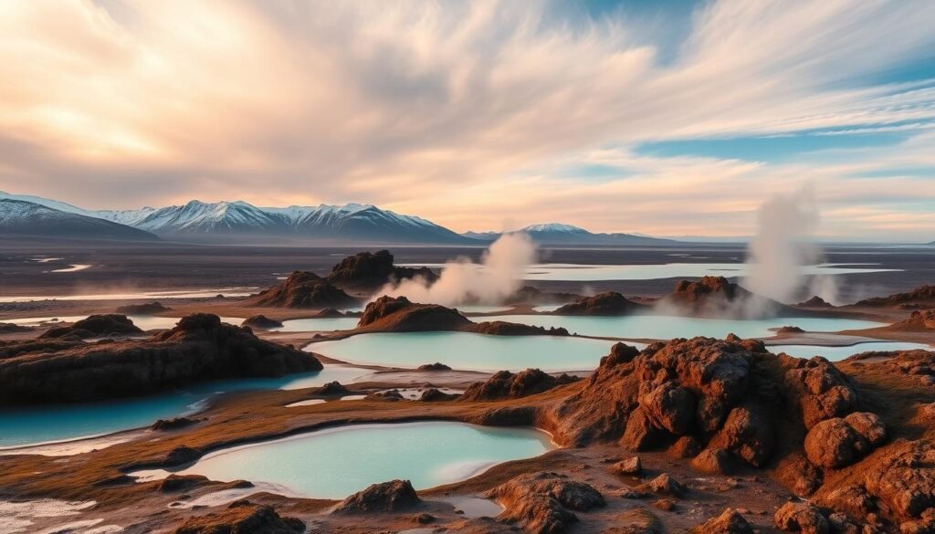 Myvatn geothermal landscapes