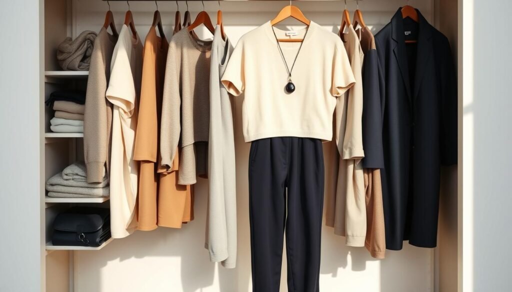 clothing essentials mix and match strategy