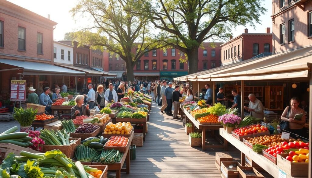 farmers market