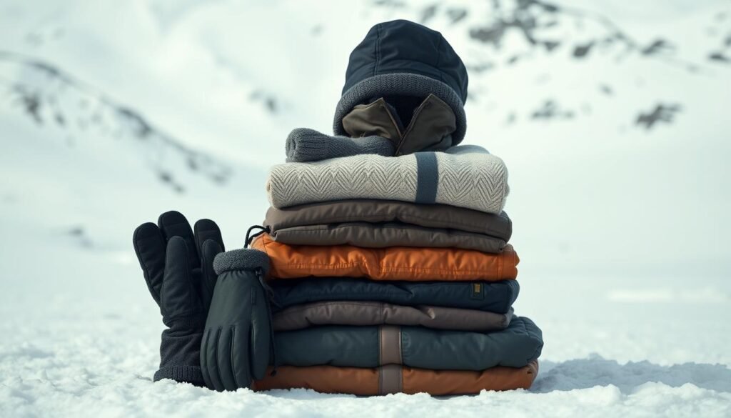 high-altitude clothing layers