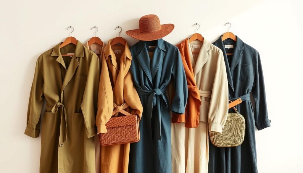 travel capsule wardrobe color palette