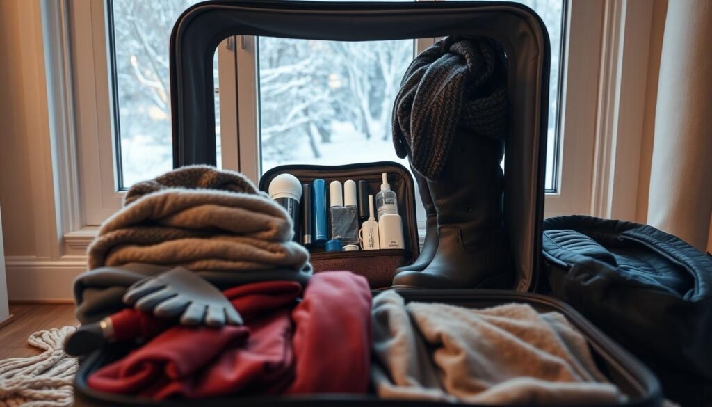 winter travel packing tips